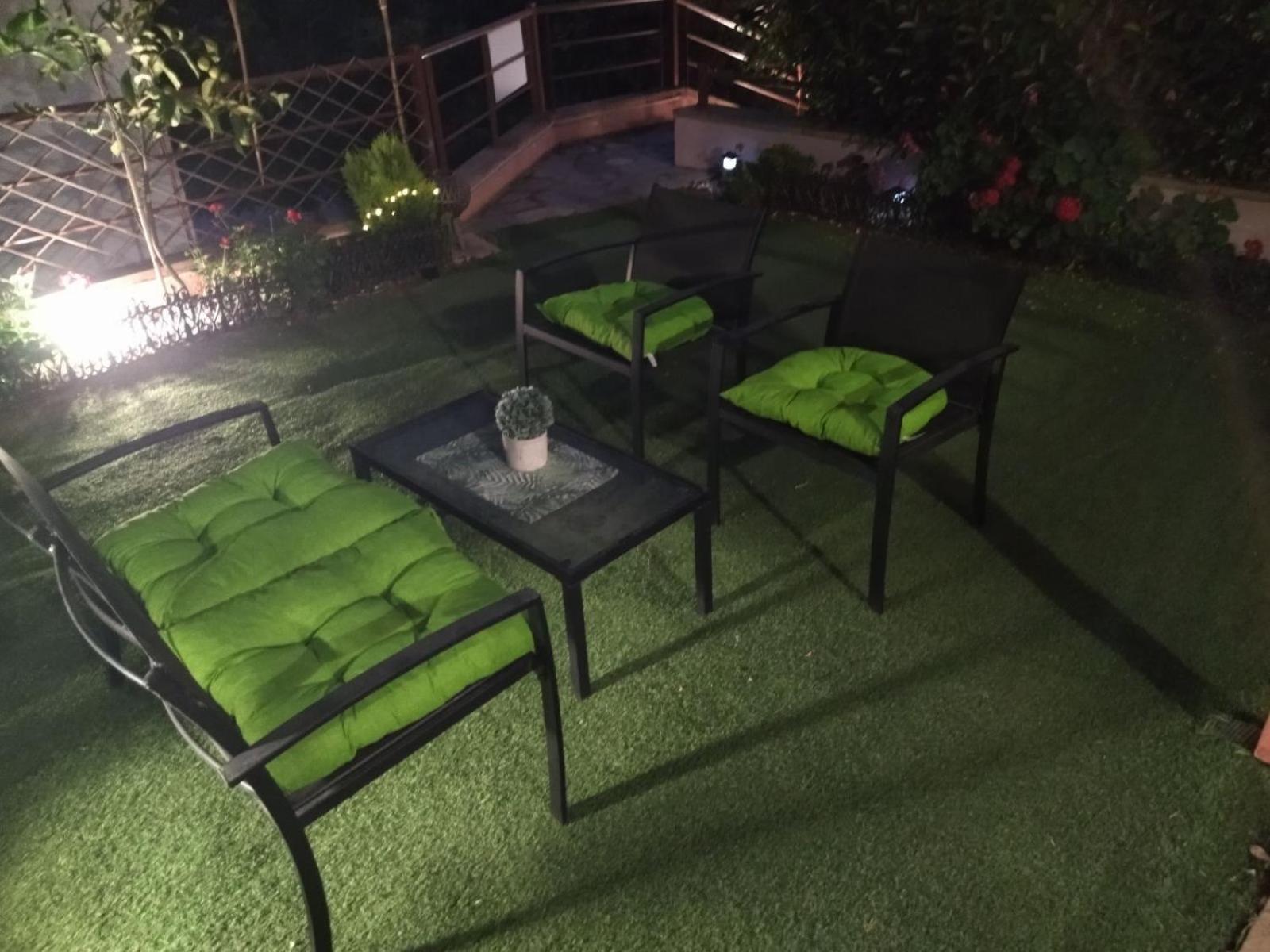 Twinstars Apartment With Courtyard And View Kalyves Polygyrou 外观 照片